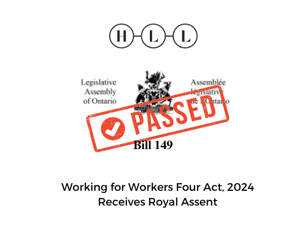 Bill 149 Passed